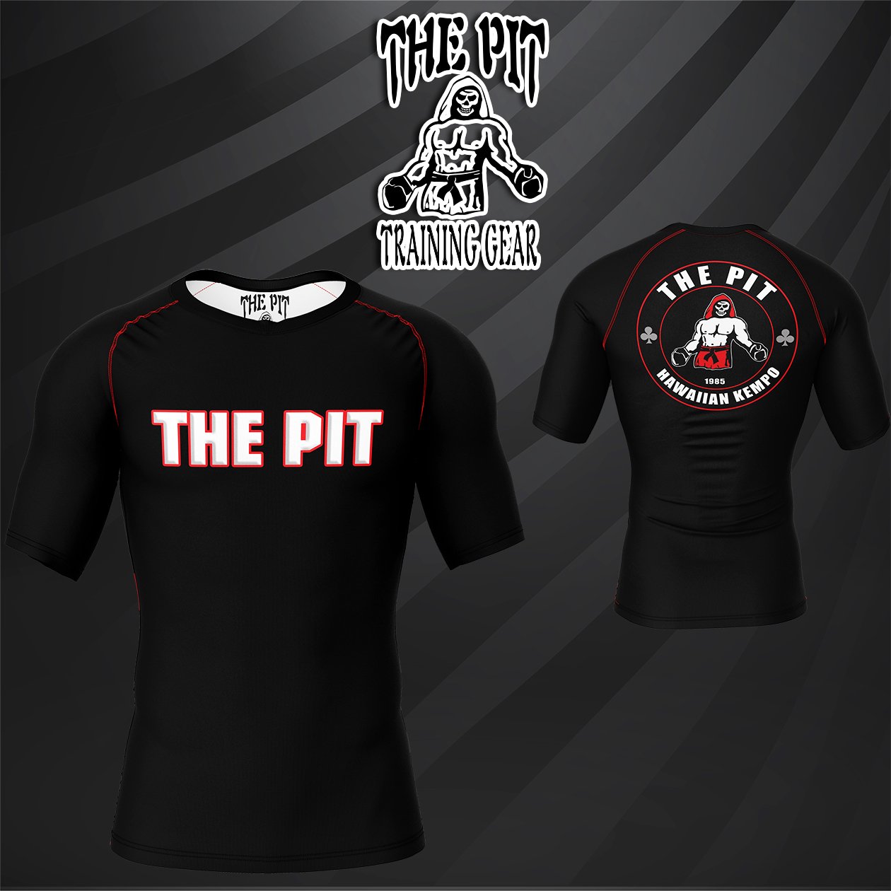 pit gear PIT OG Short Sleeve Rashguard – PIT MONSTER APPAREL